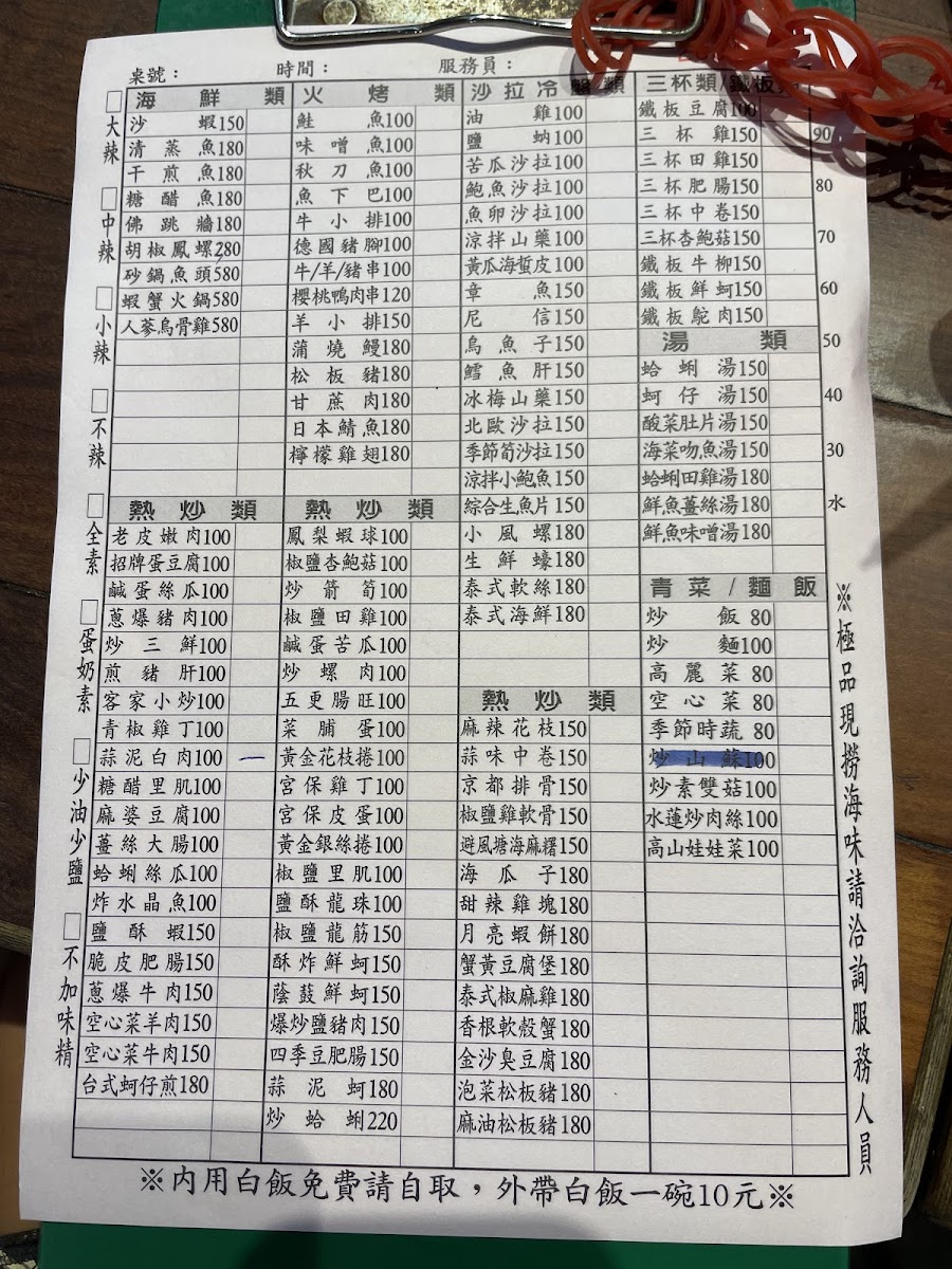 Menu Shengmeng Huo Seafood Restaurant-8